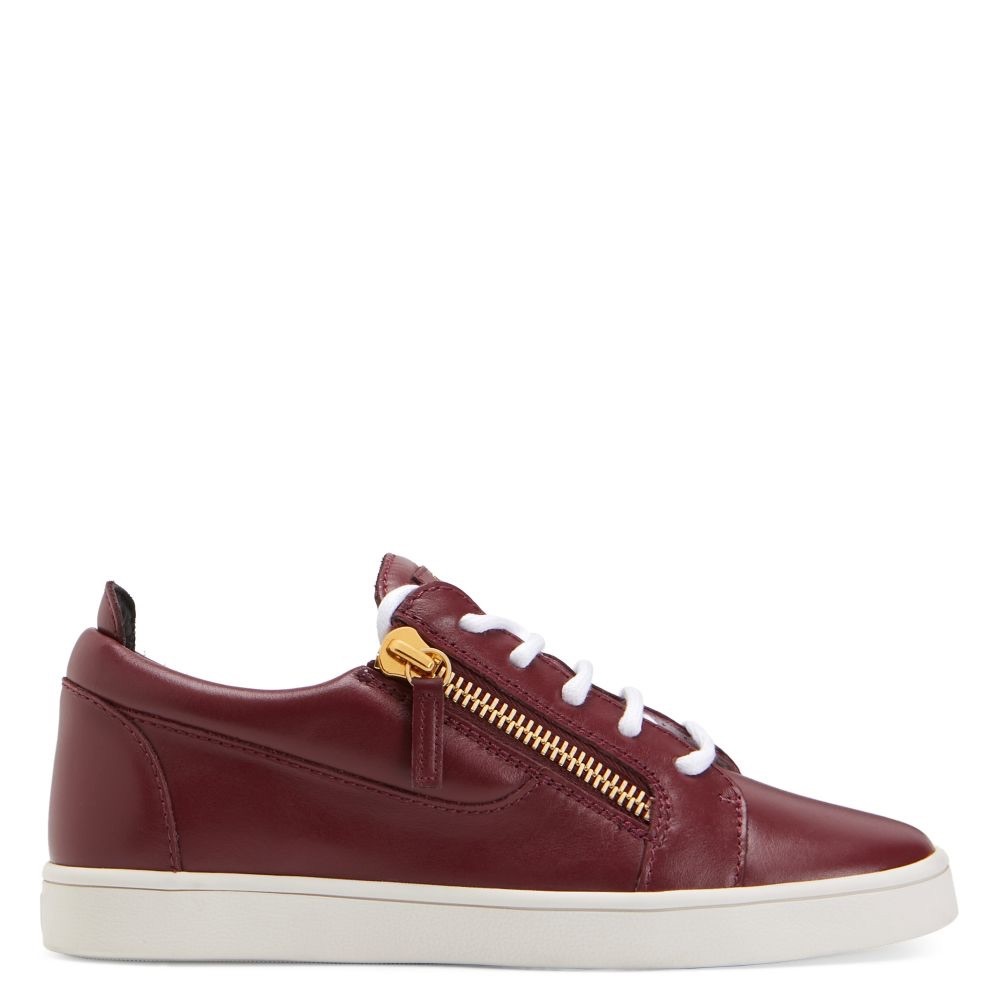 Giuseppe Zanotti Leather Sneakers size 8,5 - Picture 3 of 4